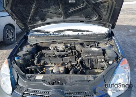 2010 Hyundai Accent Gls z USA, uszkodzony, nr VIN KMHCN4AC5AU465507